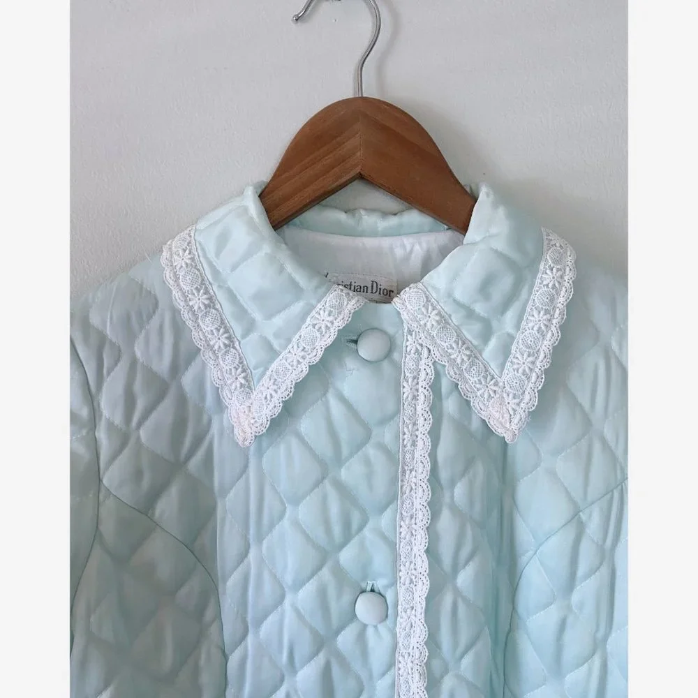VINTAGE DIOR RARE 1960's Sleep Set Small/Petite - Picture 2 of 15